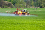 Tractor spraying 150